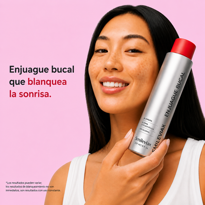 Enjuague bucal blanqueador