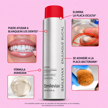 Enjuague bucal blanqueador