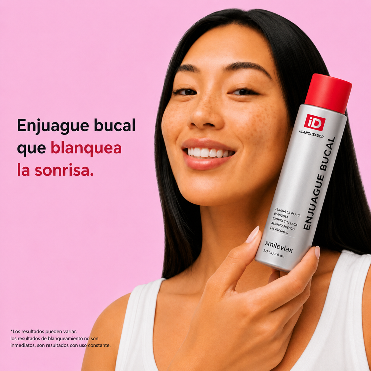 Enjuague bucal blanqueador